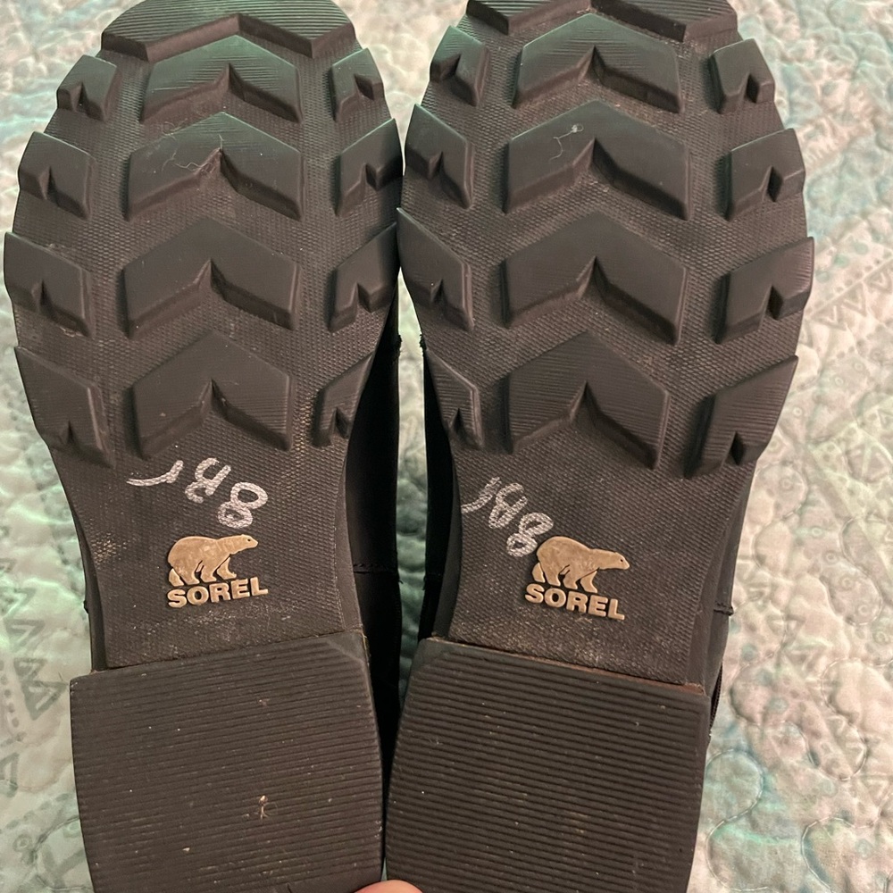 Sorel Black Ankle Boots - Picture 5 of 5